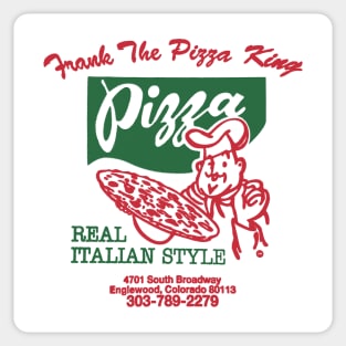 Frank the Pizza King Sticker